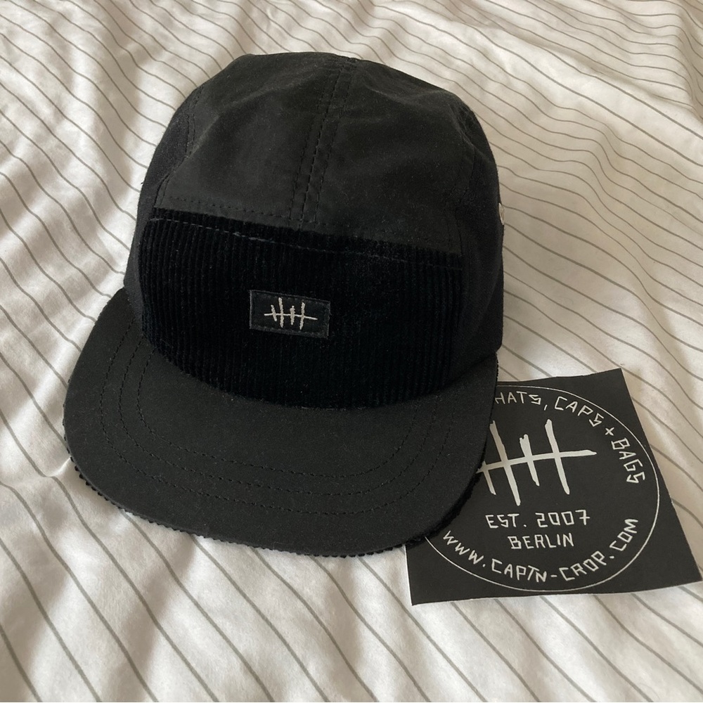 Captn Crop 5-panel Cap - M, Jack Black